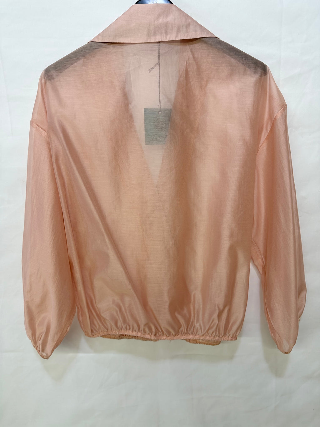 Camicia con inserto in pizzo