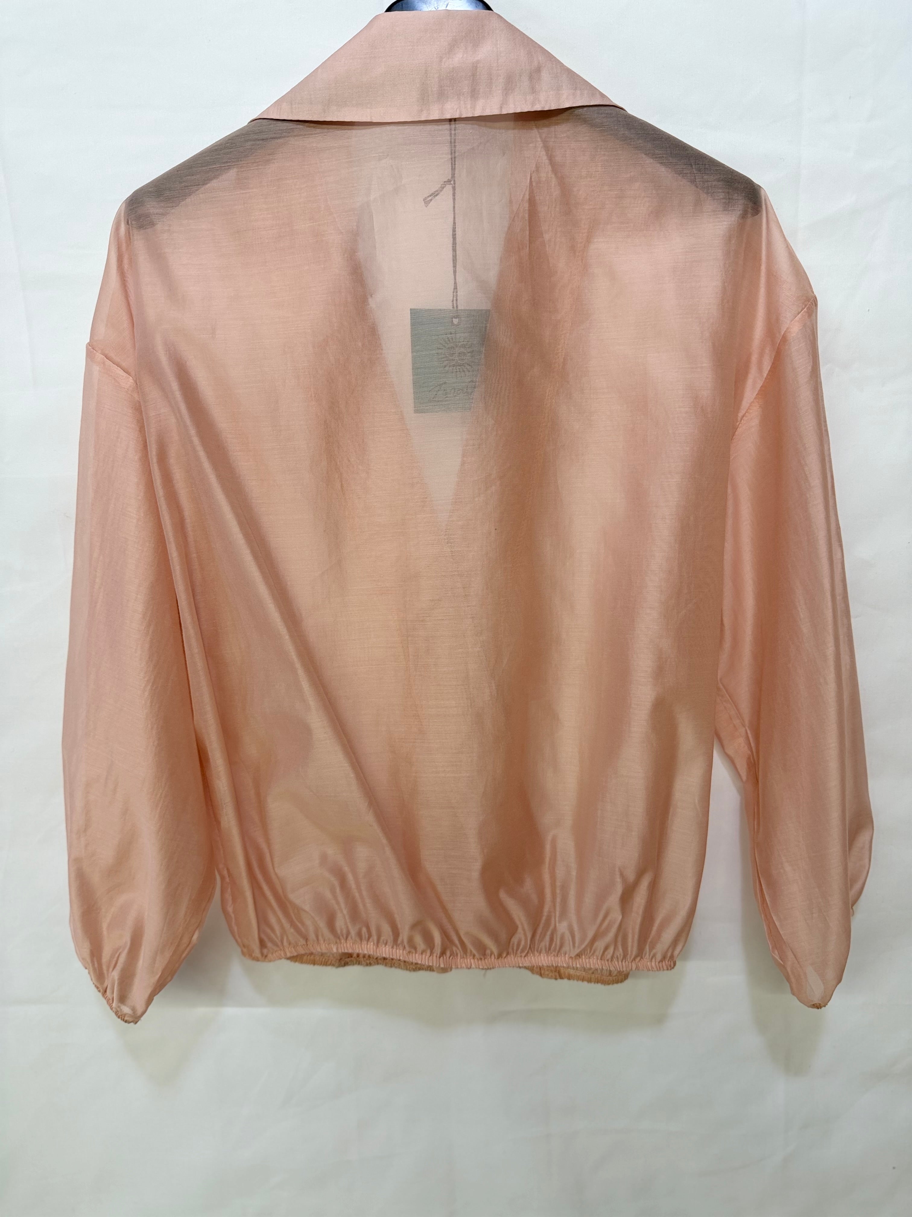 Camicia con inserto in pizzo