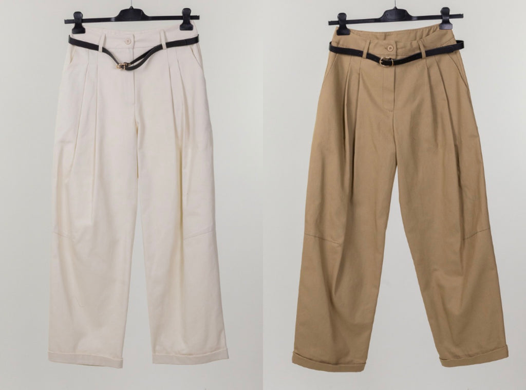 Pantalone con cintura