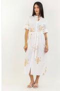 Chemisier ricami oro