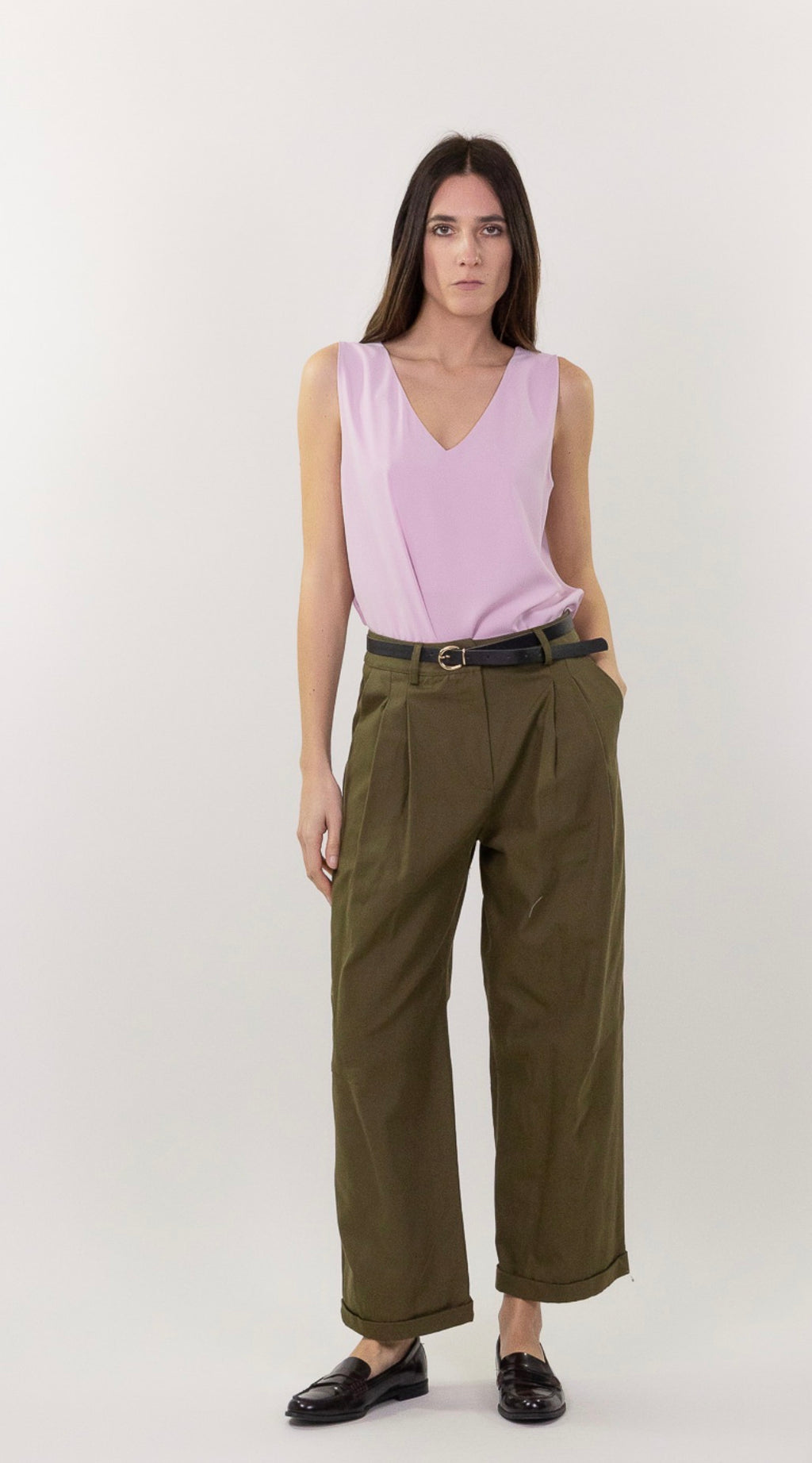 Pantalone con cintura