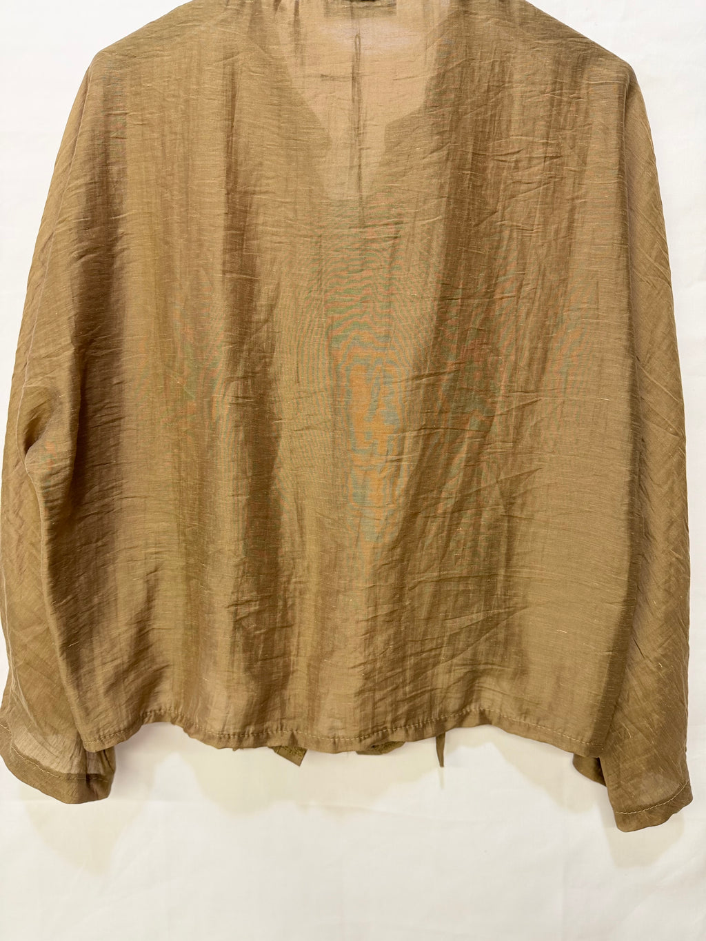 Camicia con arricciatura