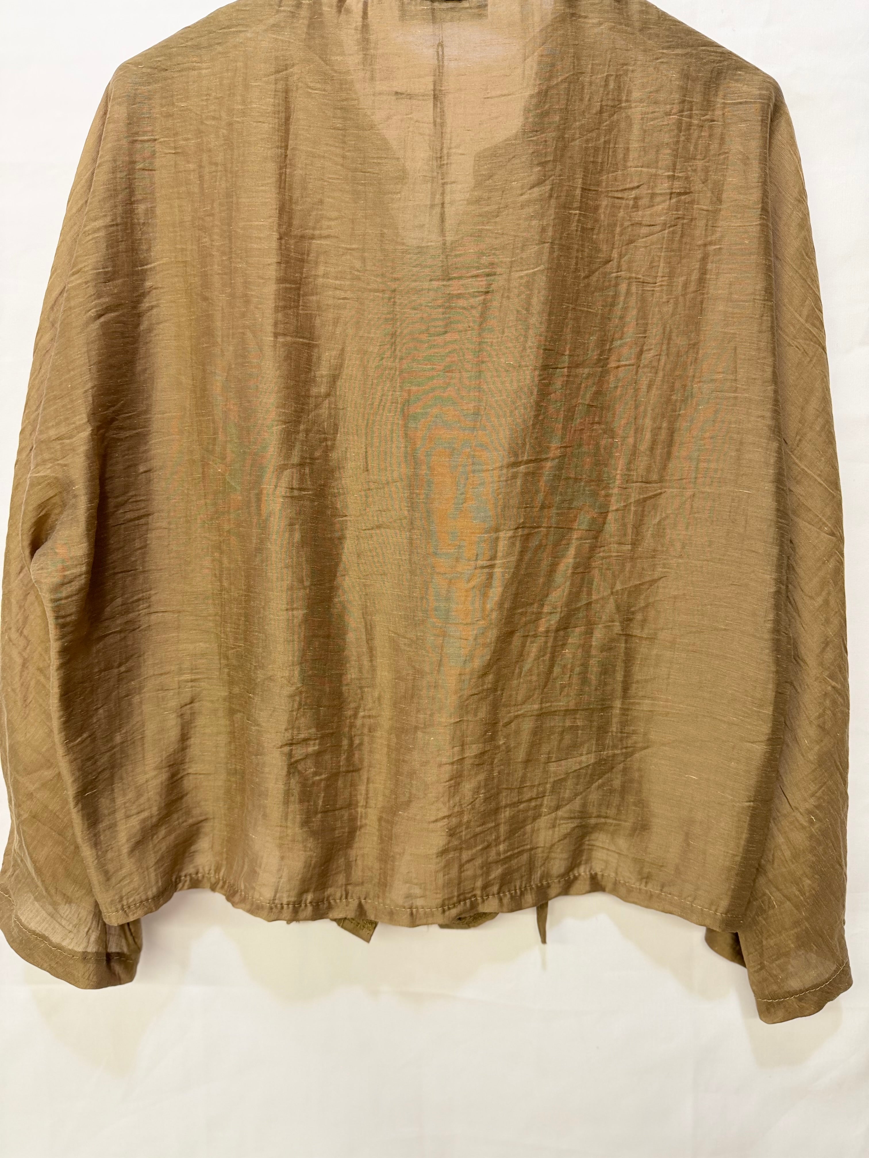 Camicia con arricciatura