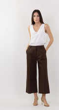 Pantalone ampio alla caviglia