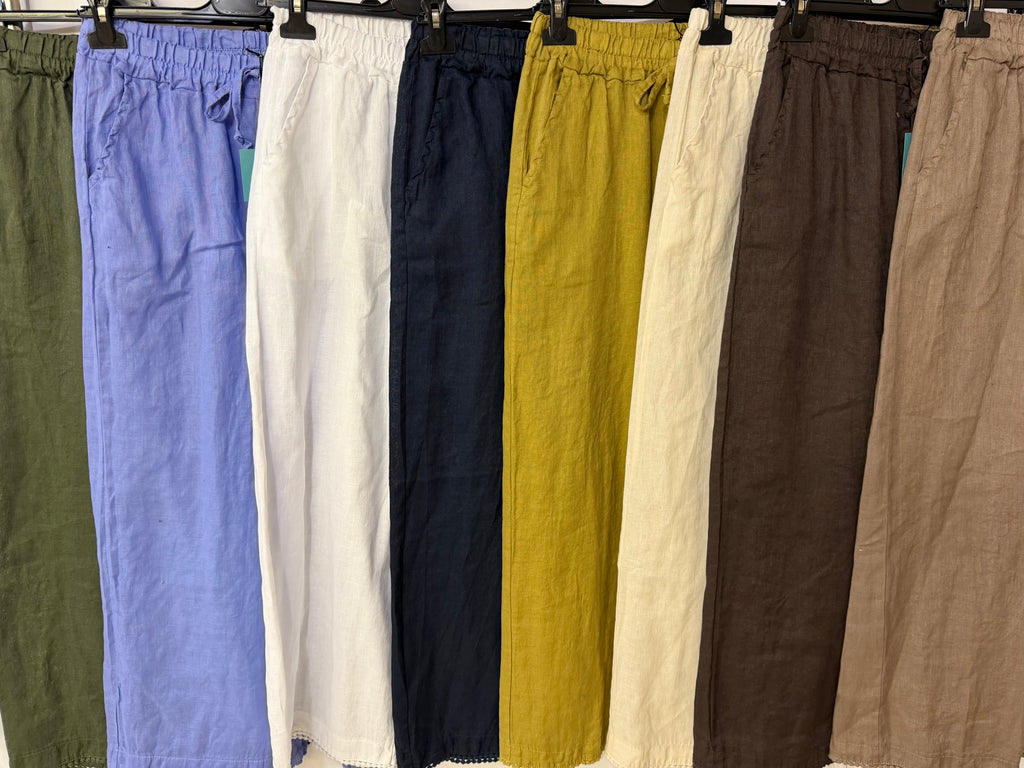 Pantalone lino