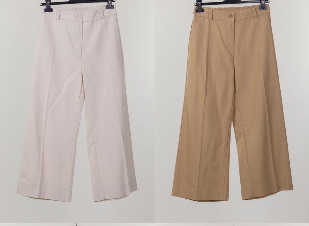 Pantalone ampio alla caviglia