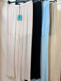 Pantalone ampio in viscosa