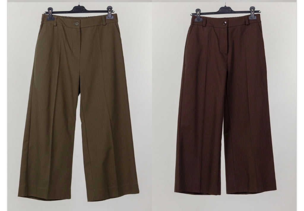 Pantalone ampio alla caviglia