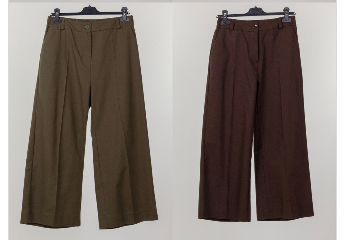 Pantalone ampio alla caviglia