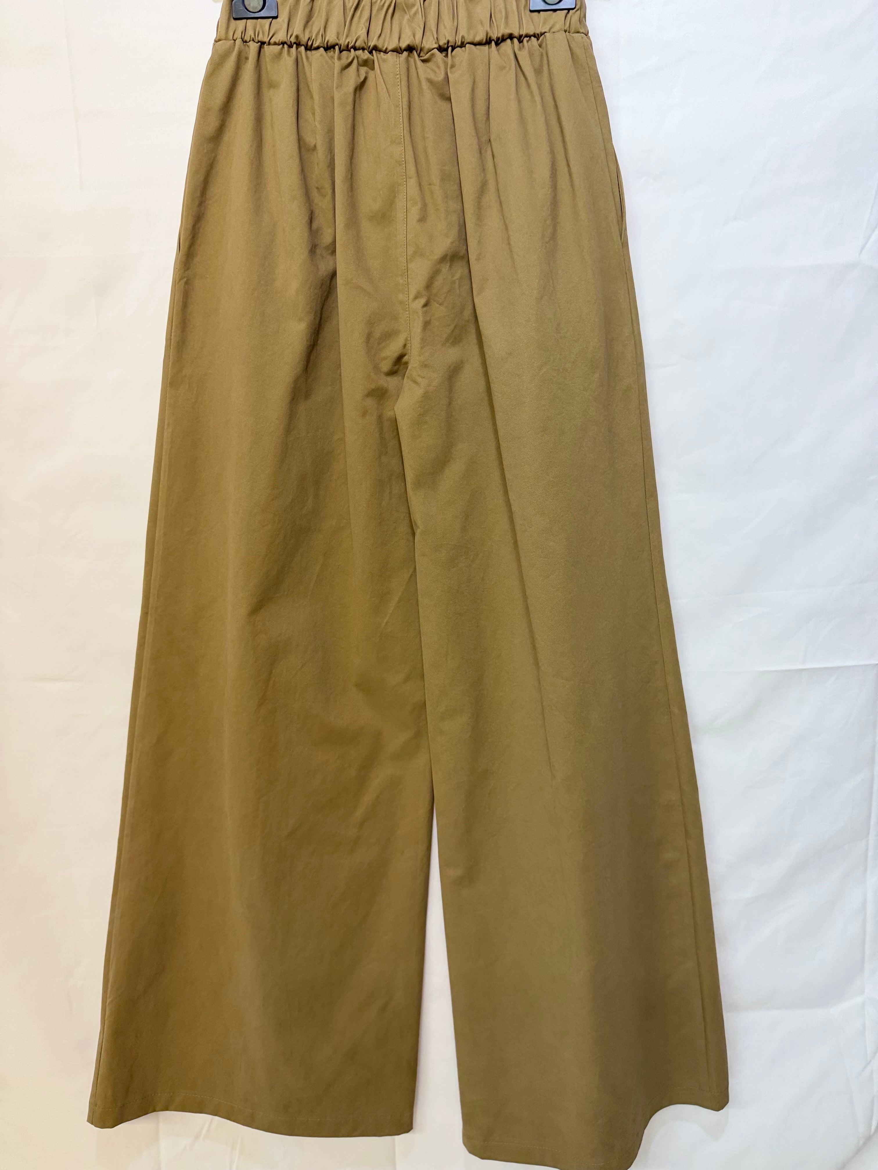 Pantalone palazzo in drill