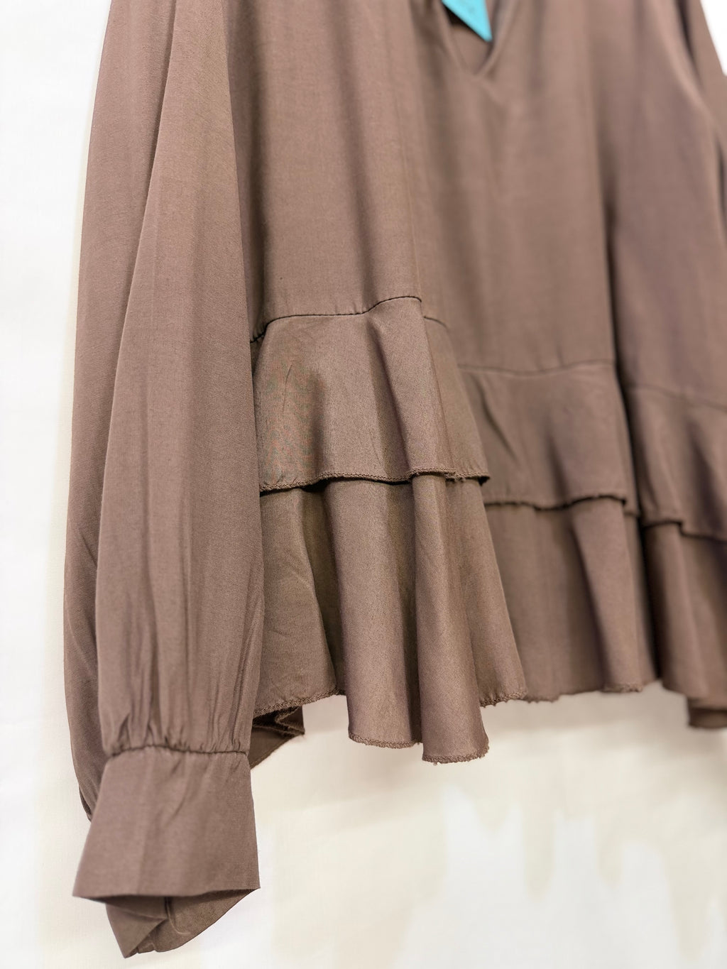 Camicia con balze