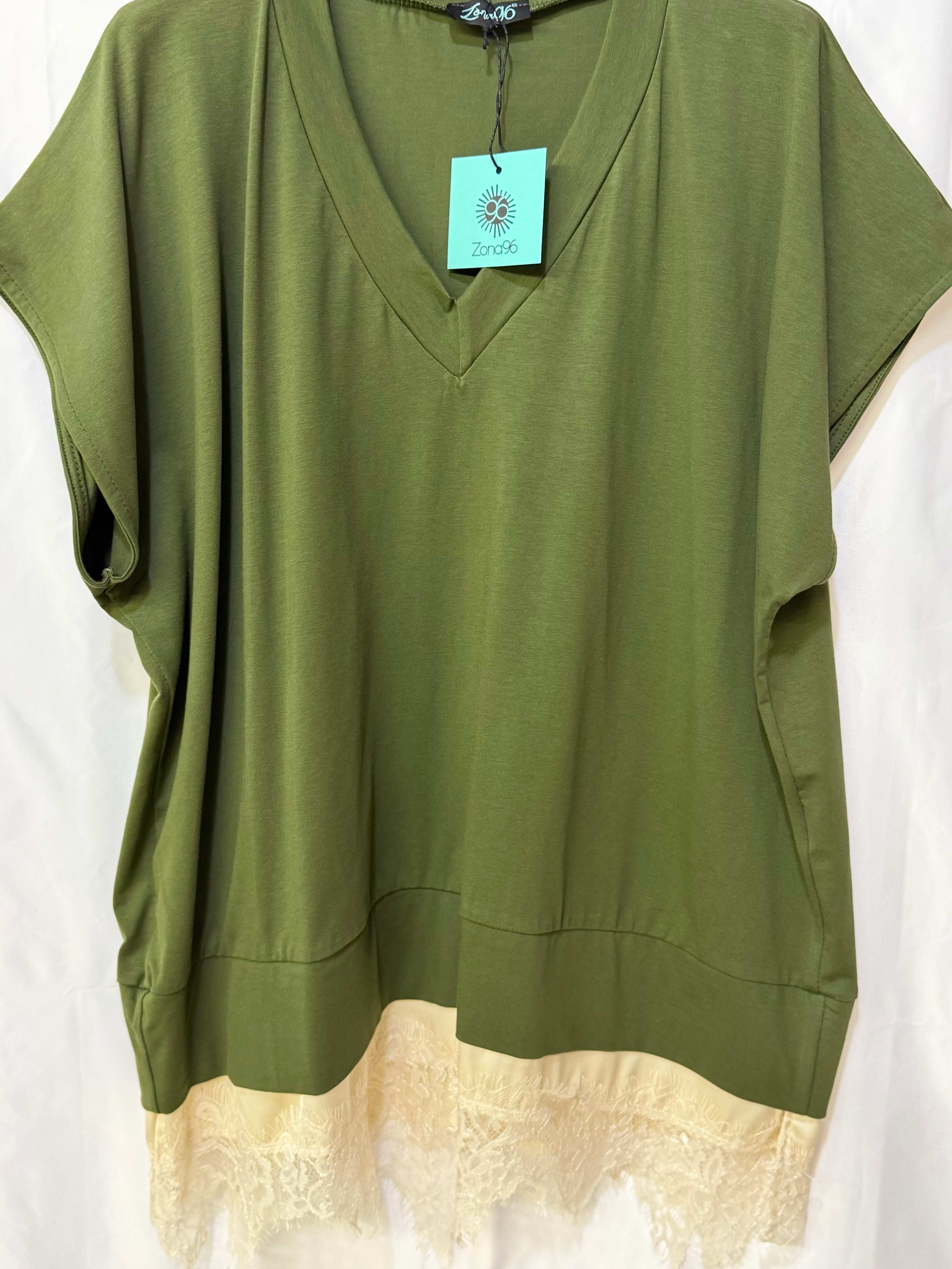 T-shirt pizzo