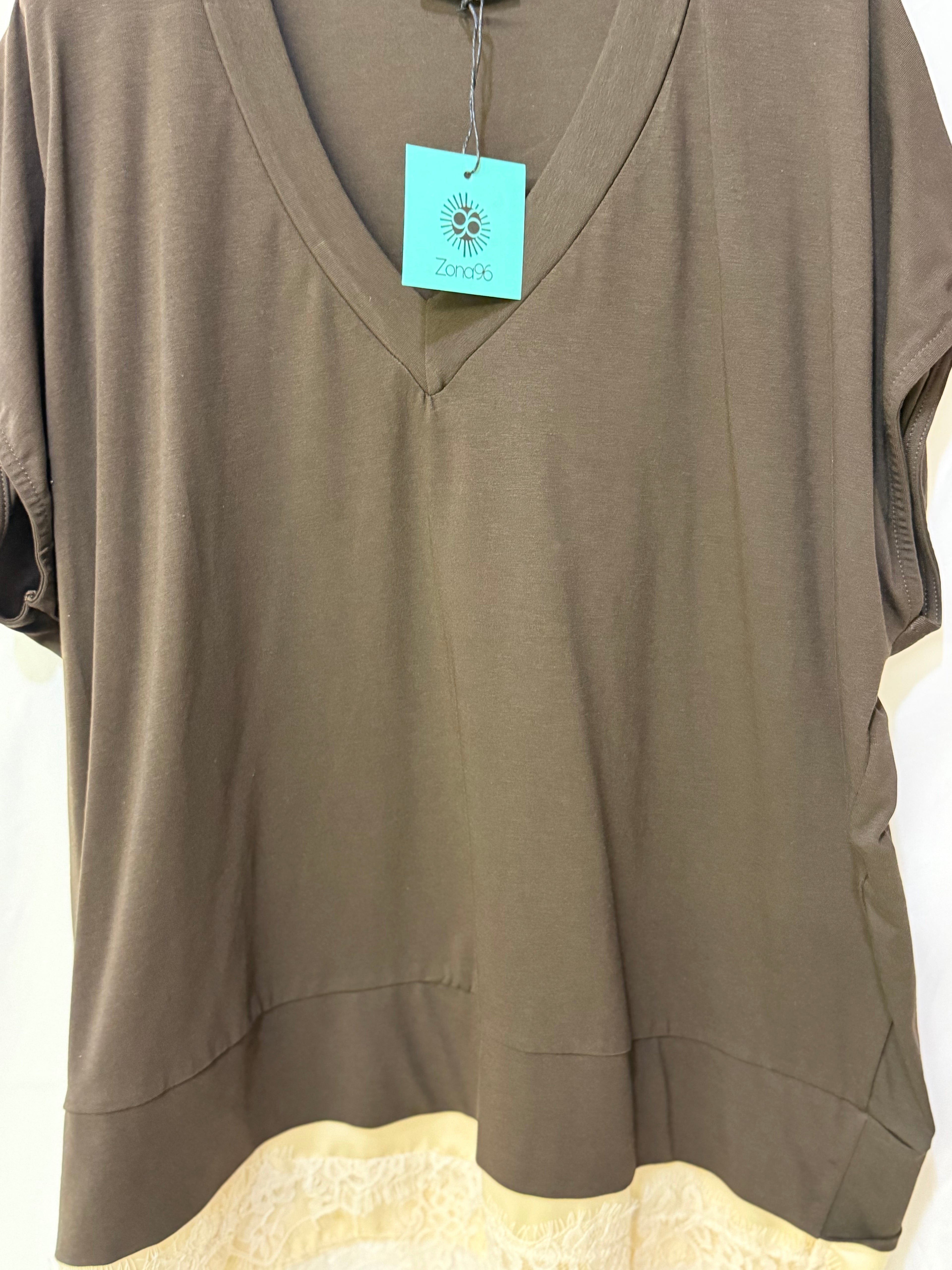 T-shirt pizzo